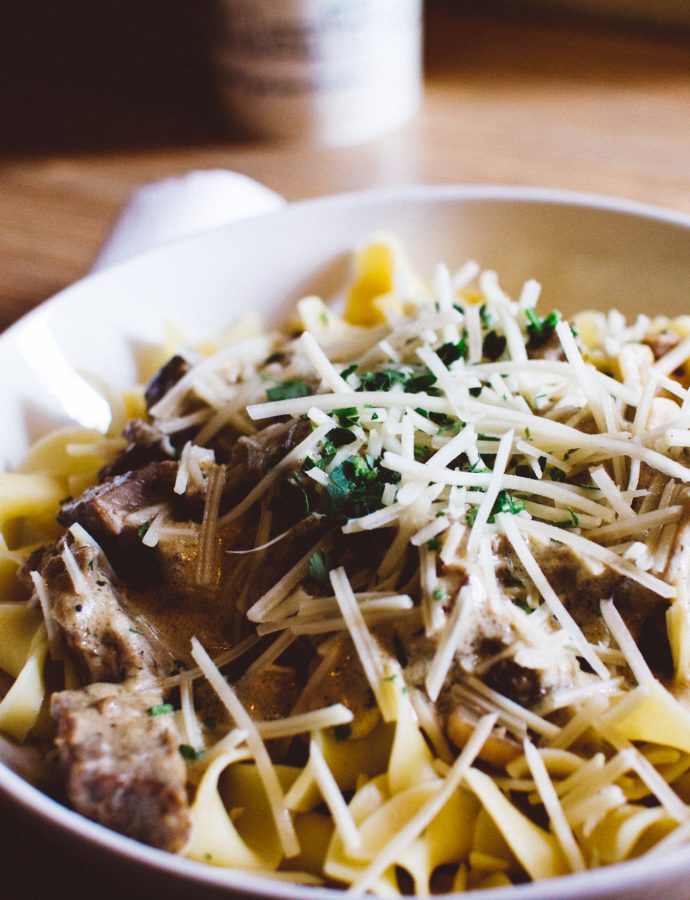 How To Make Easy Beef Stroganoff